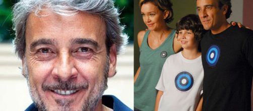 Alexandre Borges, J&uacute;lia Lemmertz e Miguel (Foto: Divulga&ccedil;&atilde;o)