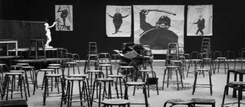 Clases de Arte en la Sorbona, revoluci&oacute;n de Mayo del 68