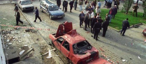 Uno de los numerosos atentados de Eta