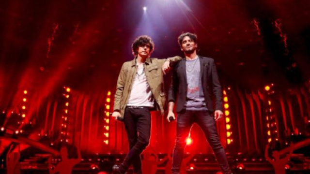 Ermal Meta e Fabrizio Moro: la prima prova dell'Euro Vision Song Contest 2018