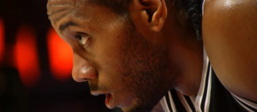 San Antonio Spurs star forward Kawhi Leonard might be heading to the desert. -- [NBA / YouTube screencap]