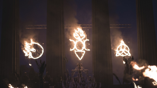 Beltane Fire Festival, L'inizio della cerimonia