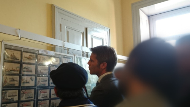 Emanuele Filiberto in visita nel Cilento