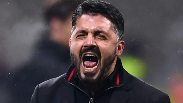 Gattuso esultanza Milan anno 2018