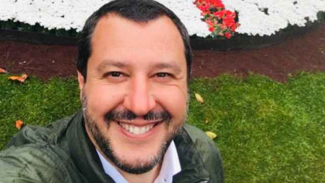 Il leader della Lega, Matteo Salvini
