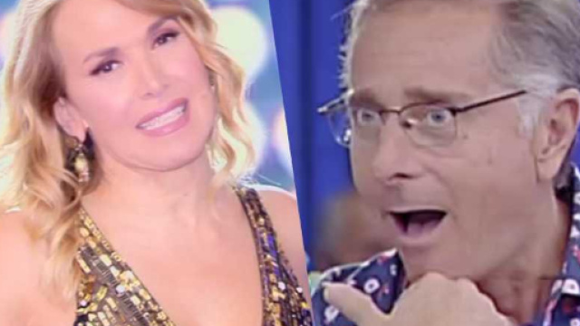 Paolo Bonolis e Barbara D'Urso 'amici'