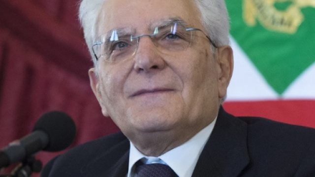 Sergio Mattarella al termine delle consultazioni