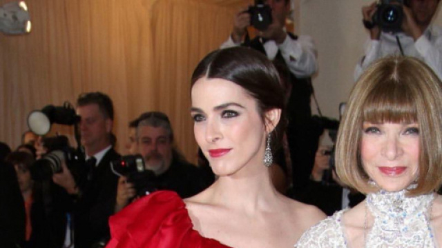 Anna Wintour e la figlia al METGALA18