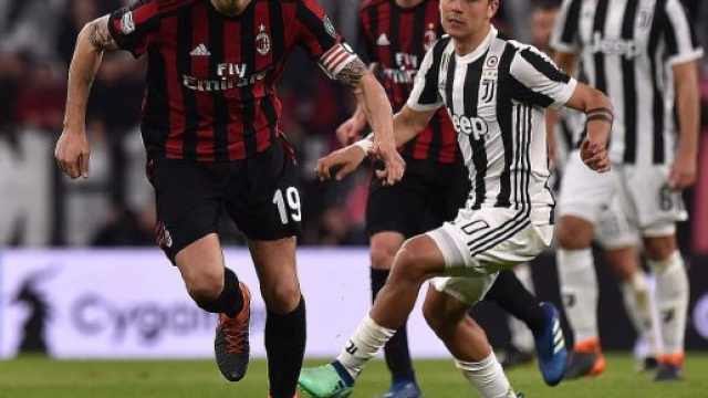La Juve batte il Milan 4-0 e si aggiudica la Coppa Italia.