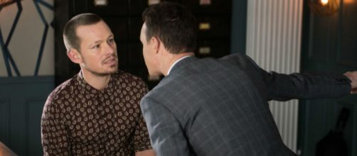 That was some intense moments between Kyle Kelly (left) and James Nightingale (right). image credit - digitalspy.com