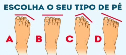 O formato dos dedos do p&eacute; pode dizer mais sobre sua personalidade
