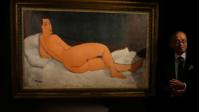 Il pi&ugrave; grande nudo di Modigliani (foto - ilsole24ore.com)
