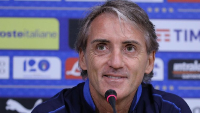 Roberto Mancini, allenatore della Nazionale italiana.