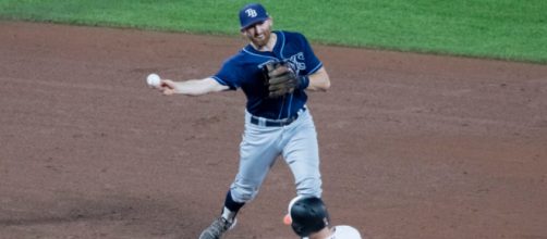 Brad Miller was traded to the Brewers on Sunday (June 10). - [Image Source: Keith Allison / Flickr]