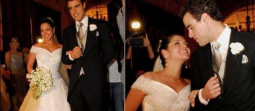 Thais Fersoza e Joaquim Lopes protagonizam casamento rel&acirc;mpago