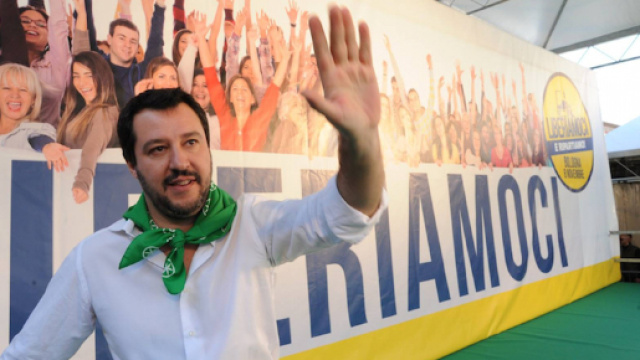 Il leader della Lega Matteo Salvini