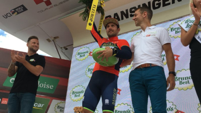 Sonny Colbrelli, vincitore della terza tappa del Giro di Svizzera