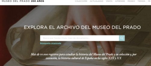 El archivo digital del Museo del Prado aumenta sus visitas desde principios de a&ntilde;o