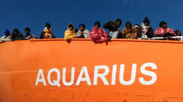 Aquarius: il destino di 629 profughi &egrave; a Valencia