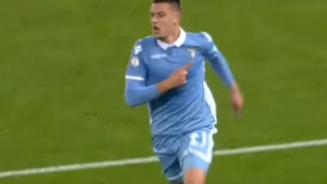 Il centrocampista della Lazio, Milinkovic-Savic