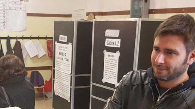 Il leader del Movimento5Stelle, Alessandro Di Battista