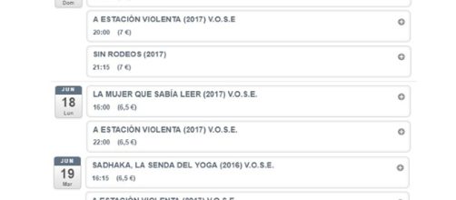 Cartelera de cine cl&aacute;sico e independiente en Madrid para el mes de junio