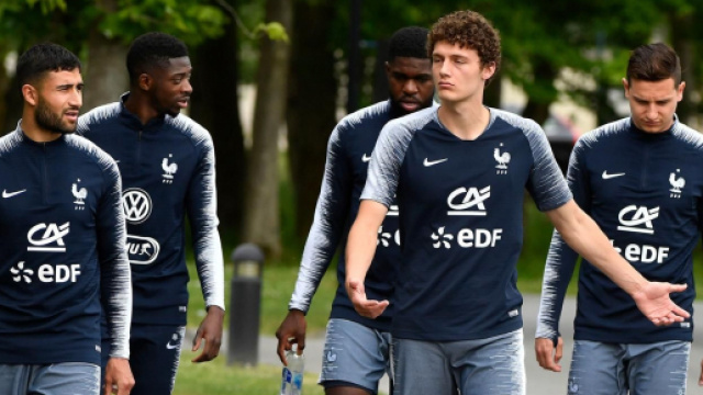 Pavard , F&eacute;kir , Demb&eacute;l&eacute; , Umtiti et Thauvin.