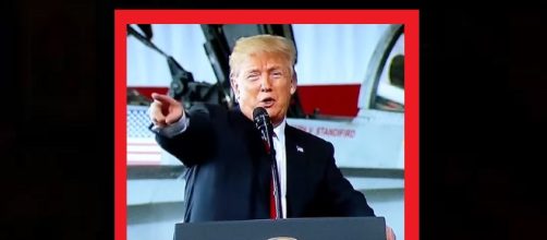 Donald Trump's Space Force reveal has Twitter in outer space. {Image source: RT America - YouTube]