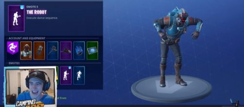 'Fortnite's' new Visitor skin - (Image Credit: TheCampingRusher - Fortnite/YouTube Screencap)