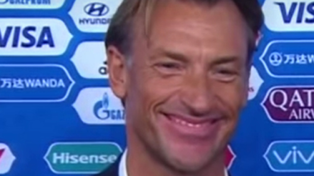 Herv&eacute; Renard, tecnico del Marocco