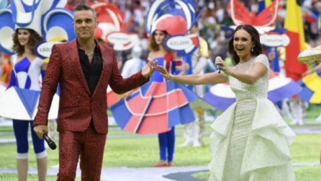 La c&eacute;r&eacute;monie de la Coupe du Monde