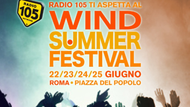 La locandina del Wind Summer Festival 2018
