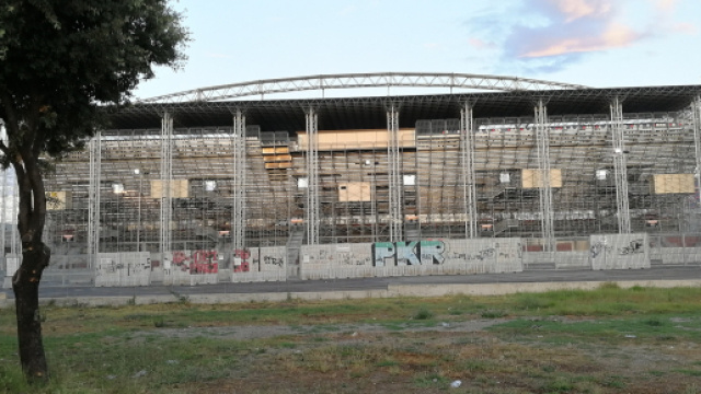 Lo stadio comunale "Ezio Scida" - Crotone