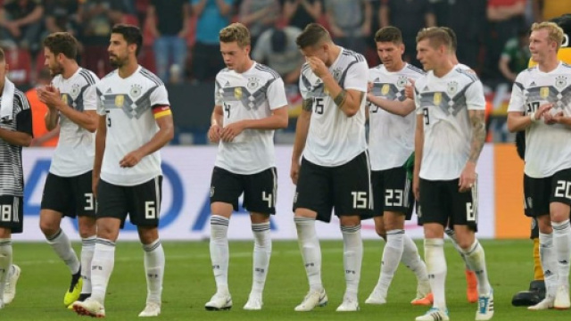 Esordio da dimenticare per la Germania al Mondiale di Russia