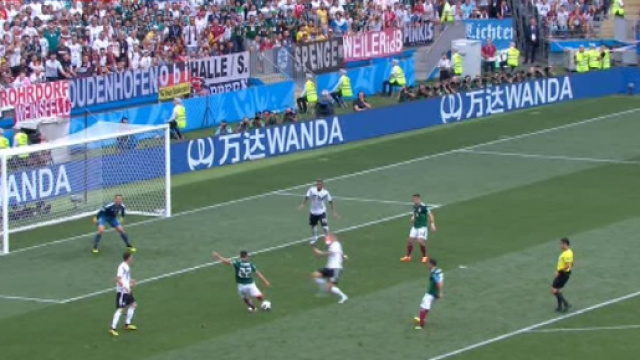 Il gol di Lozano che ha deciso Germania-Messico