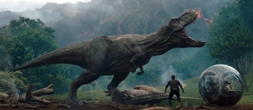 'Jurassic World: Fallen Kingdom' box-office ... (Image via Jurasssic World/Twitter)