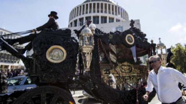 Il fastoso funerale di Vittorio Casamonica celebrato a Roma nel 2015