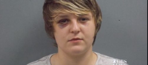 Breanna Lewis in custody regarding the death of her 11-month-old baby. - [CBS News / YouTube screencap]