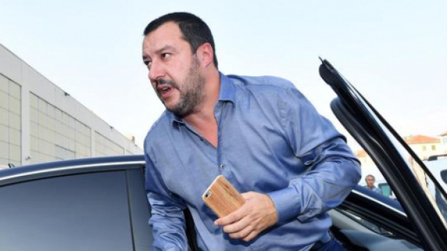 Matteo Salvini, segretario della Lega e ministro dell'Interno.