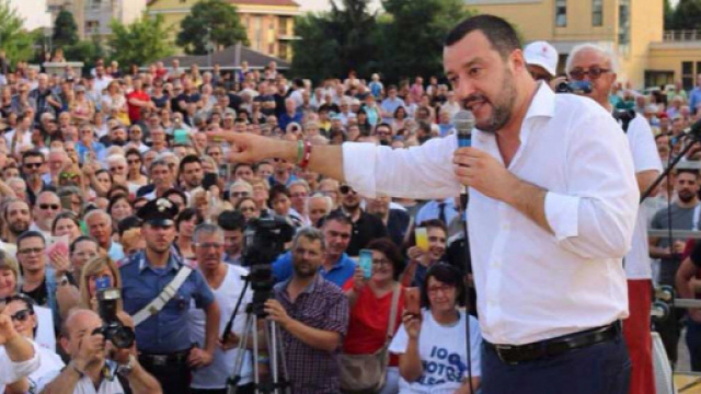 Il vicepremier e ministro dell'Interno, Matteo Salvini