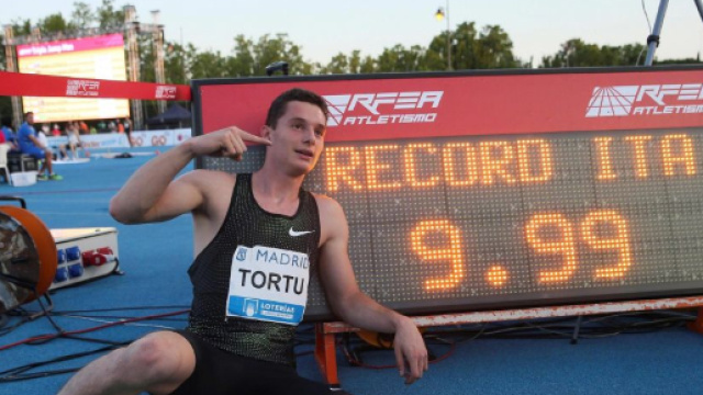Filippo Tortu nella storia! A Madrid &egrave; 9"99, battuto Mennea: primo italiano a scendere sotto i 10 secondi - eurosport.com