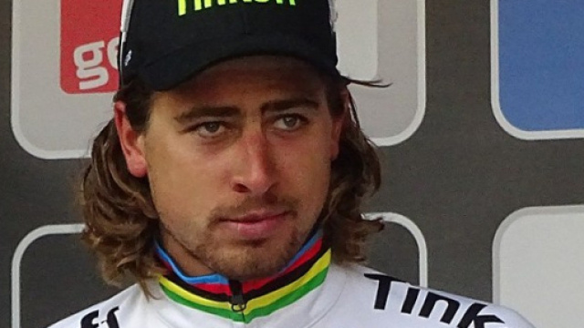 Il Campione del Mondo di ciclismo Peter Sagan
