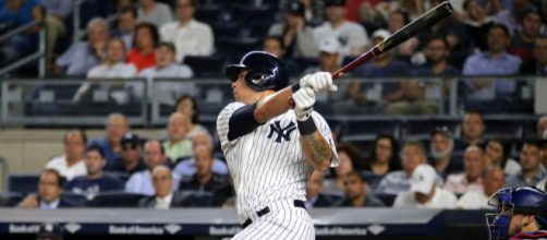 Yankees catcher Gary Sanchez was injured in the team's June 24 loss to the Tampa Bay Rays on the road. - [Arturo Pardavila III / Flickr]