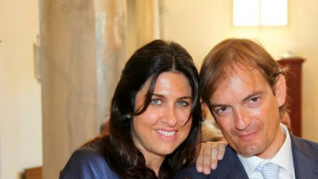 In foto, Matteo Cagnoni con la moglie - fonte: ravennatoday.it