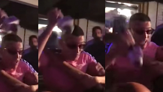 Alta tensione durante uno degli ultimi live di Young Signorino