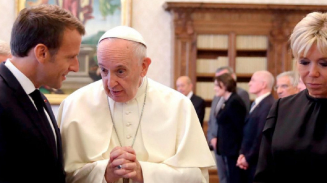 Emmanuel Macron re&ccedil;u par le Pape pendant pr&egrave;s d'une heure - Le ... - leparisien.fr