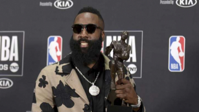 James Harden MVP dell'NBA stagione 2017/18