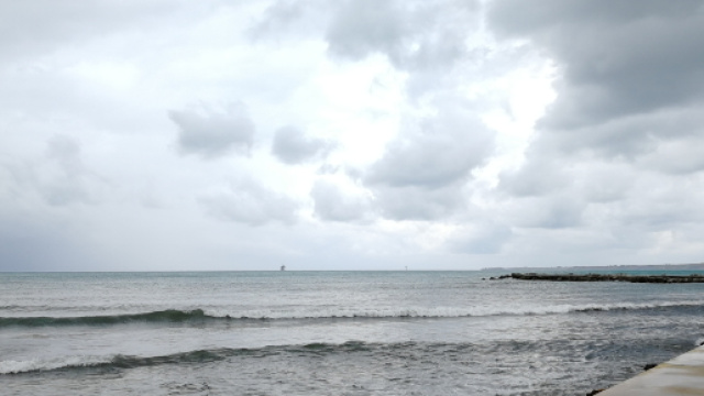 Istantanea dal lungomare di Crotone - Calabria