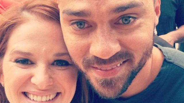 Sarah Drew - Jesse Williams FONTE: Instagram