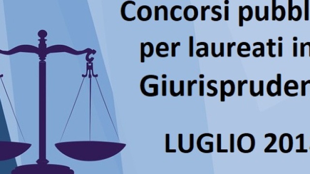 Concorsi pubblici per avvocati a luglio 2018